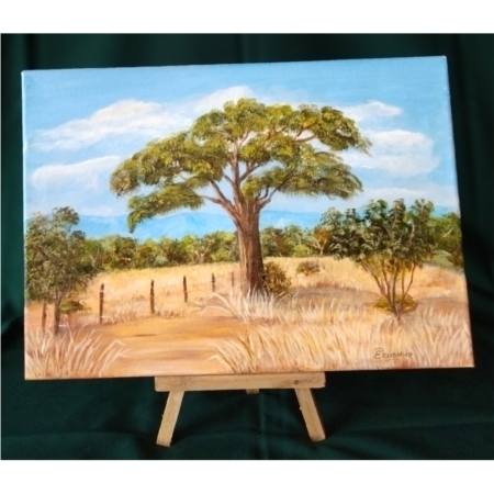 Bushveld-farm-road-tree-art-painting-400x300-Petro-Erasmus